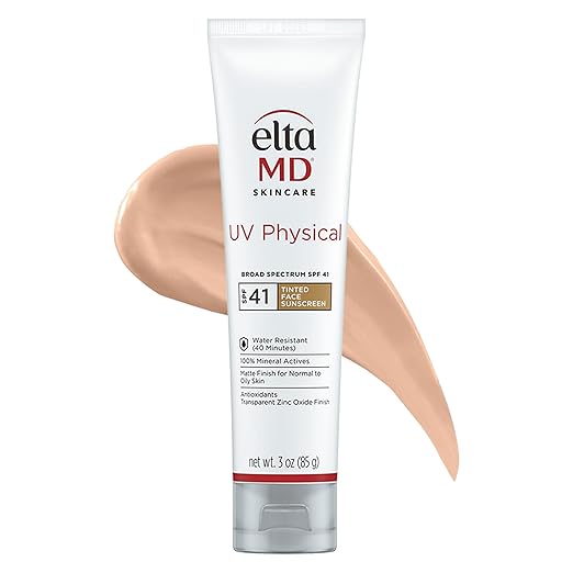 Eltamd UV physique SPF 41 à large teinté Lotion