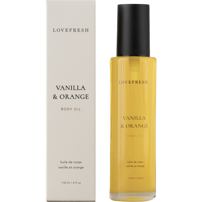 Lovefresh Body Oil Vanilla & Orange