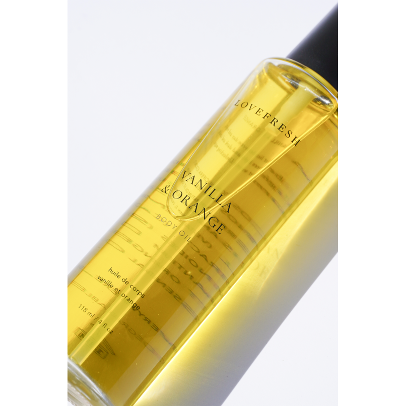 Lovefresh Body Oil Vanilla & Orange
