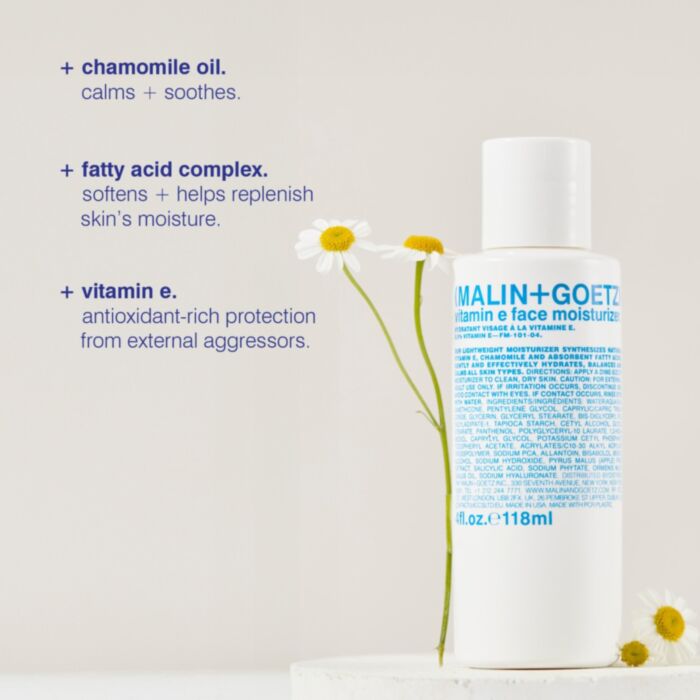 Vitamin E face moisturizer.