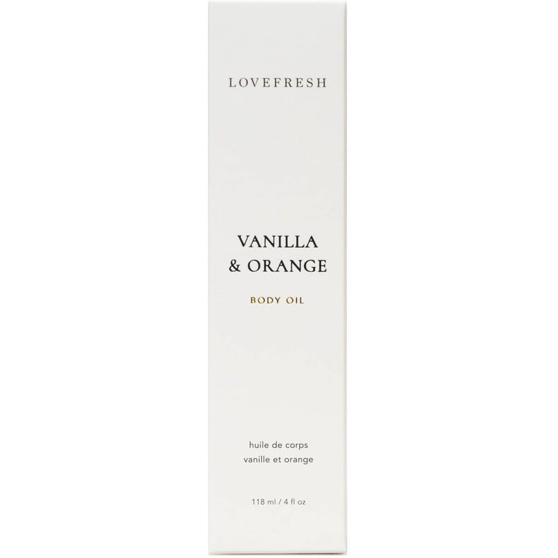 Lovefresh Body Oil Vanilla & Orange