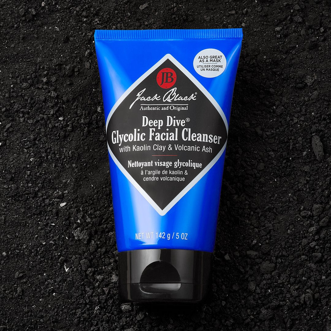 Deep Dive® Glycolic Facial Cleanser with Kaolin Clay & Volcanic Ash