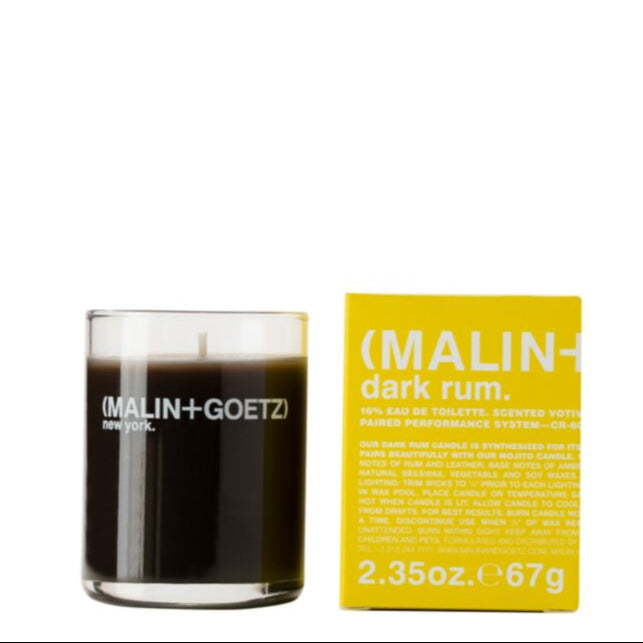 dark rum candle.