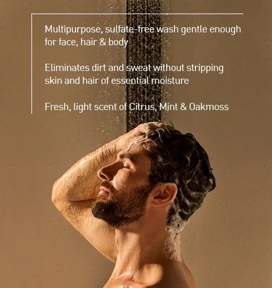 All-Over Wash For Face Hair & Body